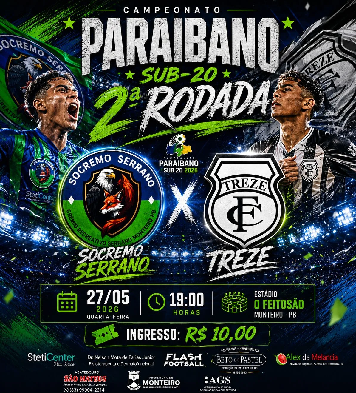 Socremo Serrano  x Treze